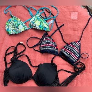 3 pieces swim tops